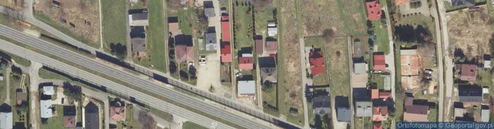 Zdjęcie satelitarne Krakowska ul.