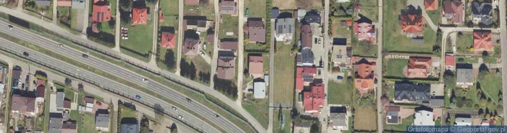 Zdjęcie satelitarne Krakowska ul.