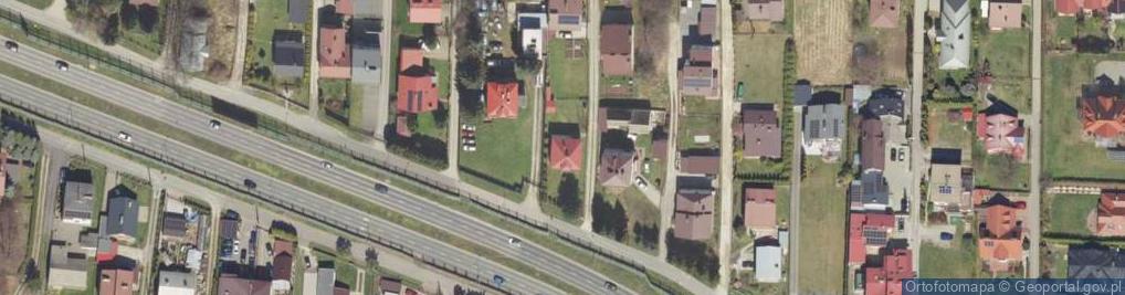 Zdjęcie satelitarne Krakowska ul.