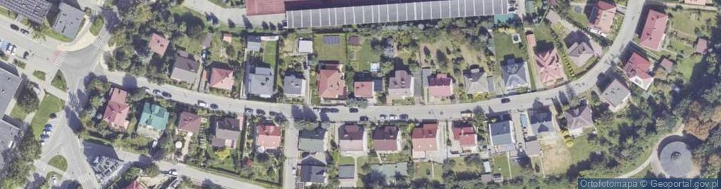 Zdjęcie satelitarne Króla Kazimierza Wielkiego ul.