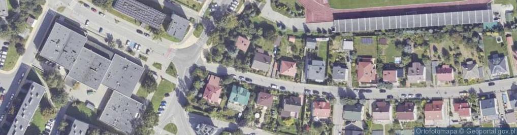 Zdjęcie satelitarne Króla Kazimierza Wielkiego ul.