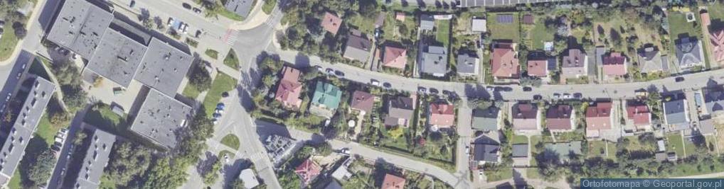 Zdjęcie satelitarne Króla Kazimierza Wielkiego ul.