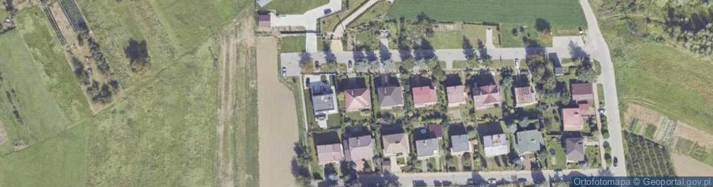 Zdjęcie satelitarne Kryształowa ul.