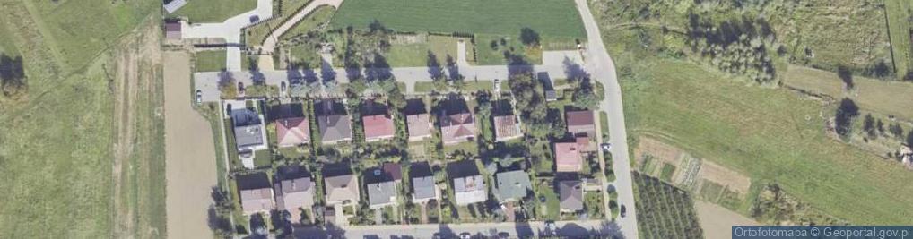 Zdjęcie satelitarne Kryształowa ul.