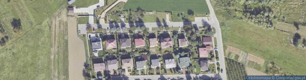 Zdjęcie satelitarne Kryształowa ul.