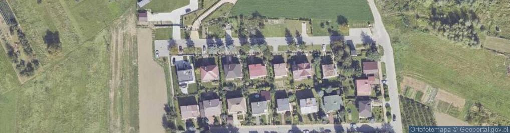 Zdjęcie satelitarne Kryształowa ul.