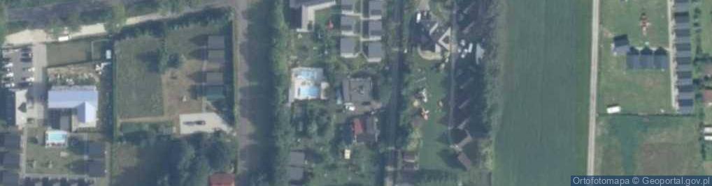 Zdjęcie satelitarne Krokusowa ul.