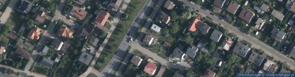 Zdjęcie satelitarne Kruszcowa ul.