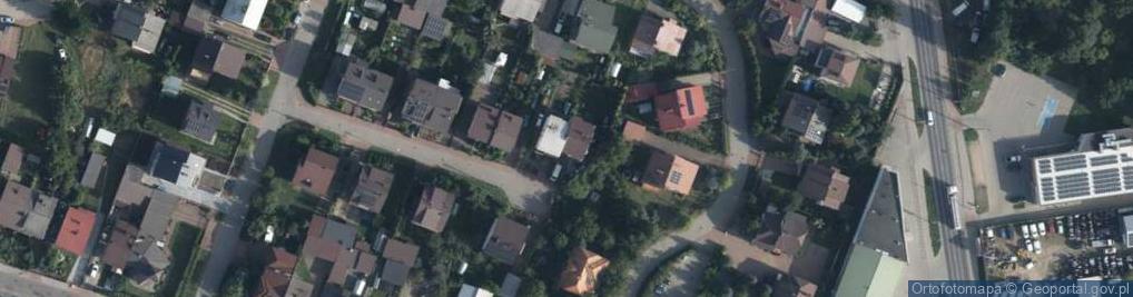 Zdjęcie satelitarne Krakówki Bronisława ul.