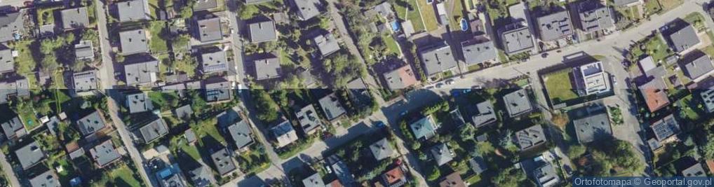 Zdjęcie satelitarne Krucza ul.