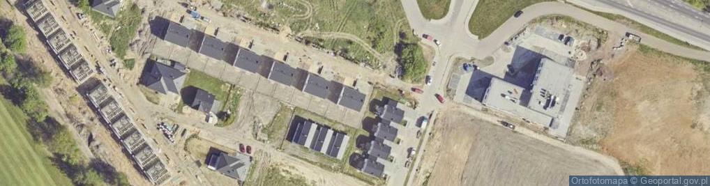 Zdjęcie satelitarne Krokusowa ul.