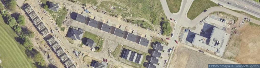 Zdjęcie satelitarne Krokusowa ul.