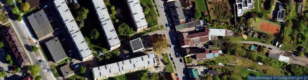 Zdjęcie satelitarne Krakowskie Przedmieście ul.