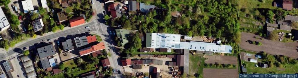 Zdjęcie satelitarne Krakowskie Przedmieście ul.