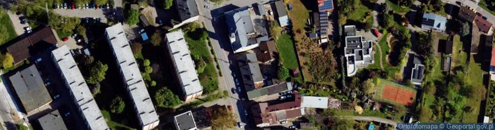 Zdjęcie satelitarne Krakowskie Przedmieście ul.