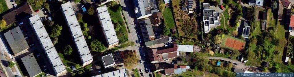 Zdjęcie satelitarne Krakowskie Przedmieście ul.