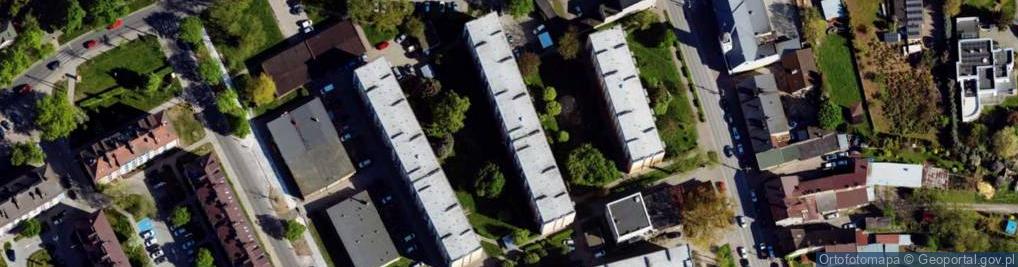 Zdjęcie satelitarne Krakowskie Przedmieście ul.