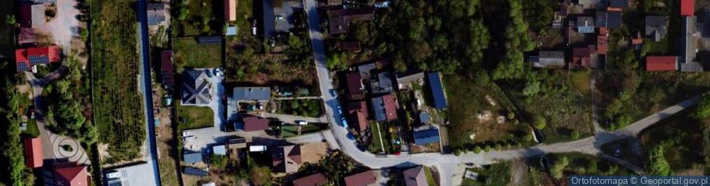 Zdjęcie satelitarne Kręta ul.