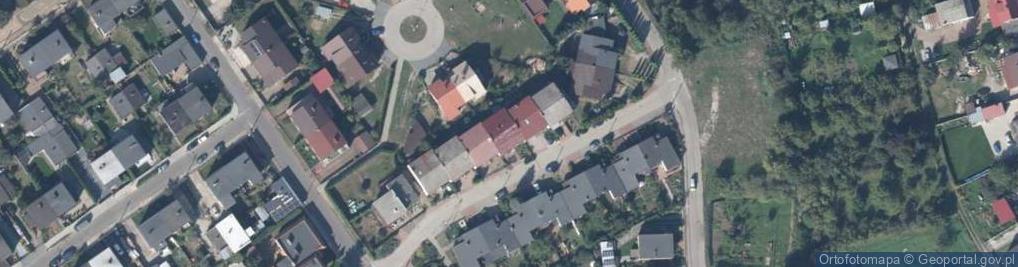 Zdjęcie satelitarne Krasickiego Ignacego, bp. ul.