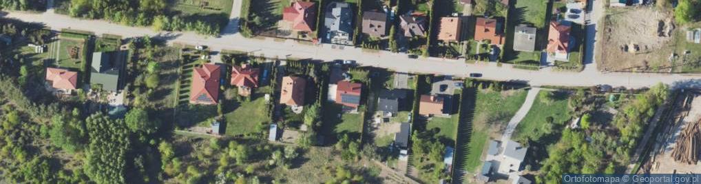 Zdjęcie satelitarne Krańcowa ul.