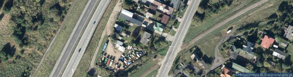 Zdjęcie satelitarne Krakowska ul.