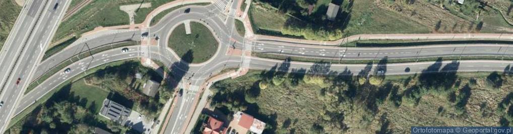 Zdjęcie satelitarne Krakowska ul.