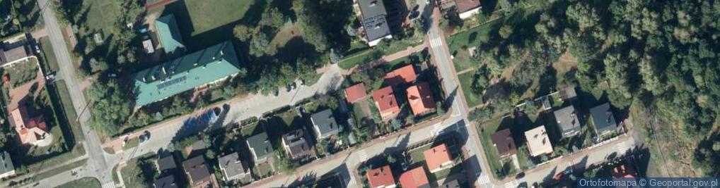 Zdjęcie satelitarne Krucza ul.