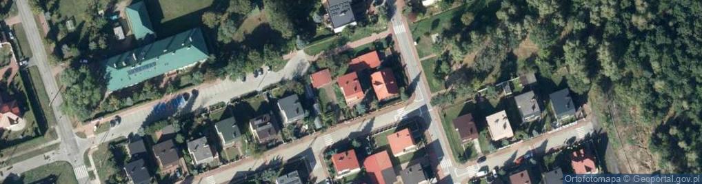Zdjęcie satelitarne Krucza ul.