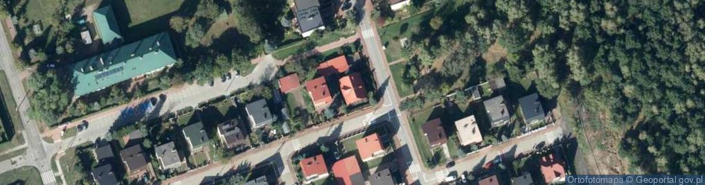 Zdjęcie satelitarne Krucza ul.