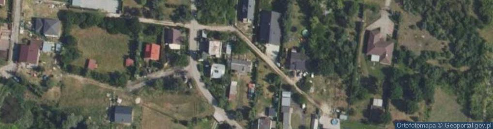 Zdjęcie satelitarne Krzywa ul.