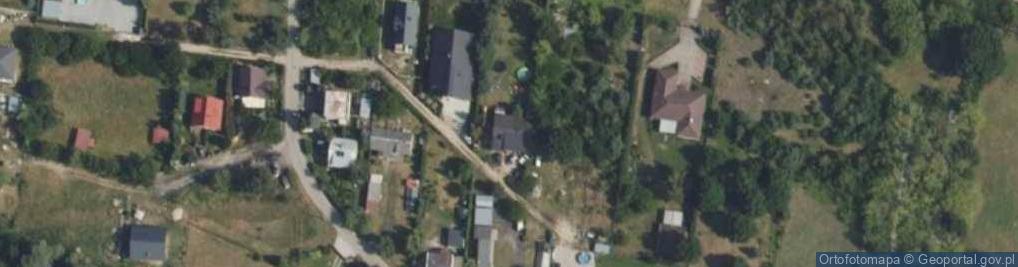 Zdjęcie satelitarne Krzywa ul.