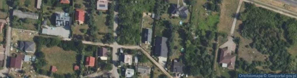Zdjęcie satelitarne Krzywa ul.