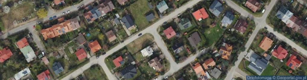 Zdjęcie satelitarne Królowej Jadwigi ul.