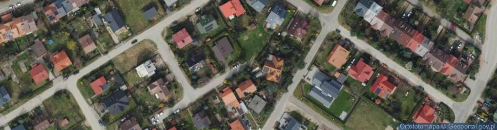 Zdjęcie satelitarne Królowej Jadwigi ul.