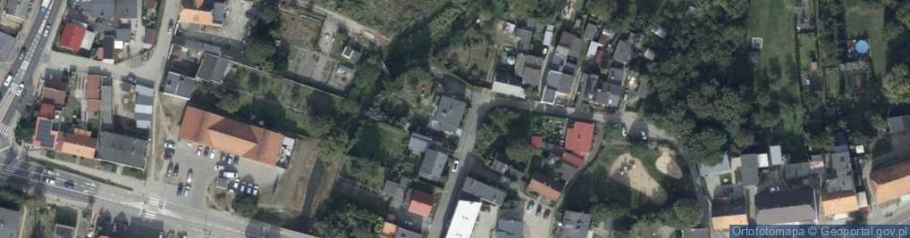 Zdjęcie satelitarne Kręta ul.