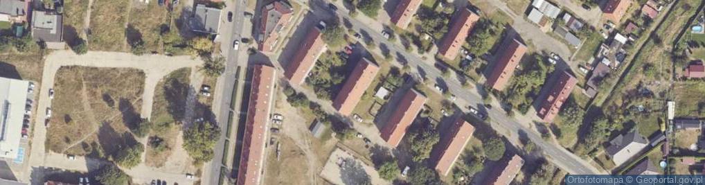 Zdjęcie satelitarne Króla Władysława Jagiełły ul.