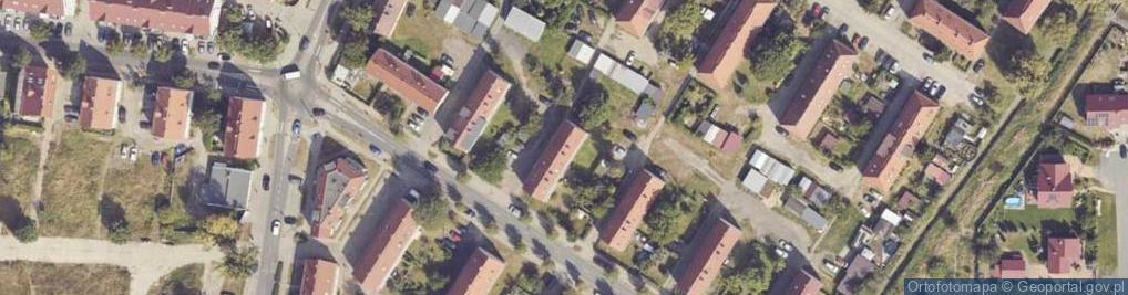 Zdjęcie satelitarne Króla Władysława Jagiełły ul.