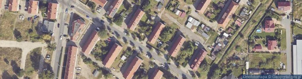 Zdjęcie satelitarne Króla Władysława Jagiełły ul.