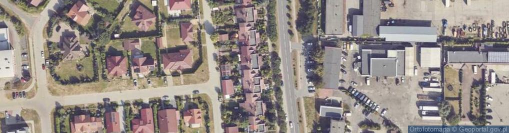 Zdjęcie satelitarne Krótka ul.