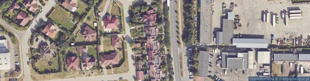 Zdjęcie satelitarne Krótka ul.