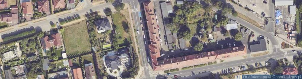 Zdjęcie satelitarne Krótka ul.