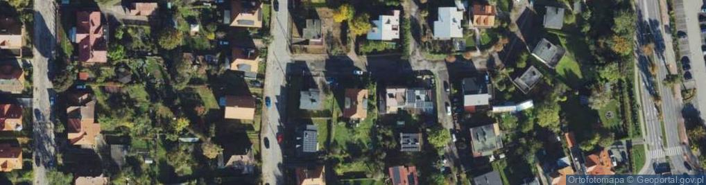 Zdjęcie satelitarne Krzywa ul.