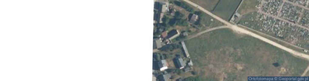 Zdjęcie satelitarne Krzywa ul.