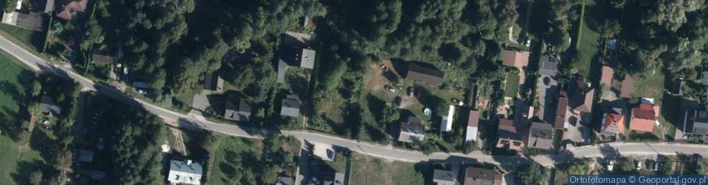 Zdjęcie satelitarne Krzywa ul.