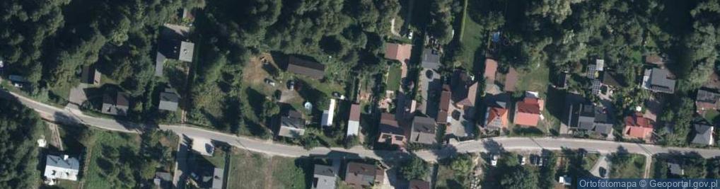 Zdjęcie satelitarne Krzywa ul.