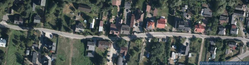 Zdjęcie satelitarne Krzywa ul.