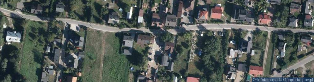 Zdjęcie satelitarne Krzywa ul.
