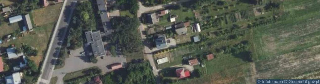 Zdjęcie satelitarne Krzywa ul.