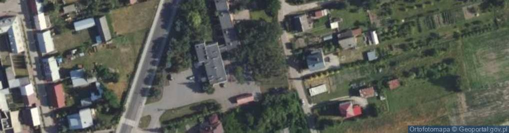 Zdjęcie satelitarne Krzywa ul.