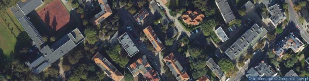 Zdjęcie satelitarne Króla Kazimierza Wielkiego ul.